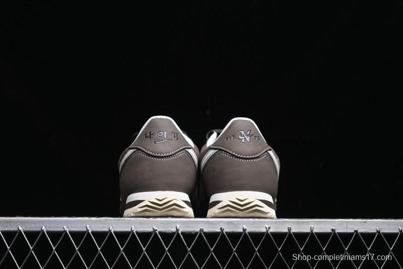 Nike Classic Cortez Leather Retro Running Shoes - FQ8144-237