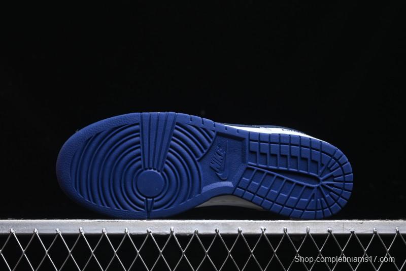 Nike Dunk Low High Street Minimalist Blue Panda Retro Low-Top Casual Sneakers - DD1503-119