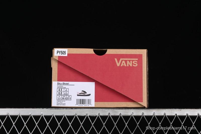 Vans Knu Skool Halloween White Black Low Top Retro Casual Vulcanized Slip On Shoes - VN0009QCSWE