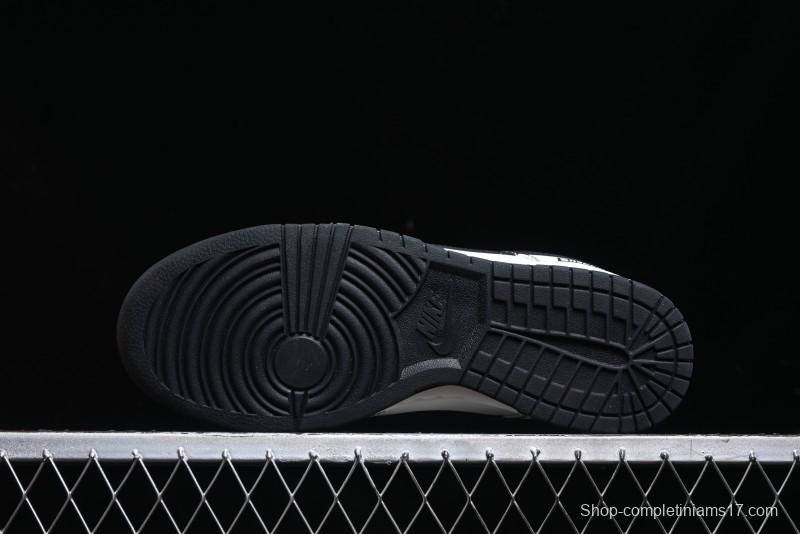 Nike Dunk Low Retro Panda Oxidized Vintage High Street Casual Sneakers - DD1391-100