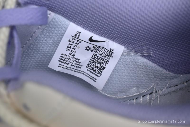 Nike Air Force 1 Low Kuromi Casual Sneakers with Lace-Up Design - BD7701-220