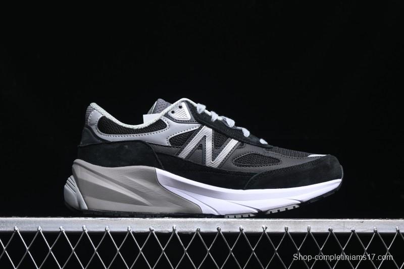 New Balance 990 Series High-End Made in USA Retro Casual Running Shoes - M990BK6