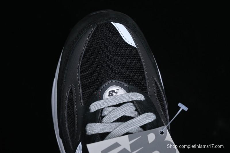 New Balance 990 Series High-End Made in USA Retro Casual Running Shoes - M990BK6