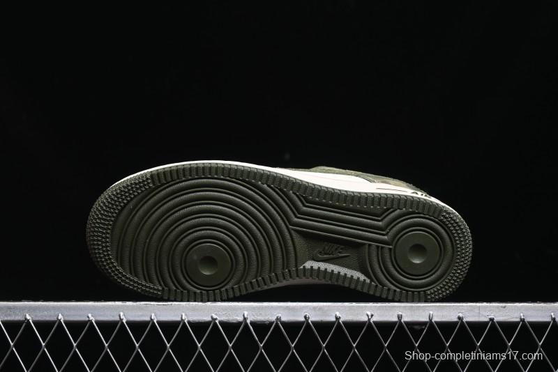 Nike Air Force 1 '07 Low Bape Collaboration - Jungle Camouflage Low-Top Casual Sneakers - CH6336-509