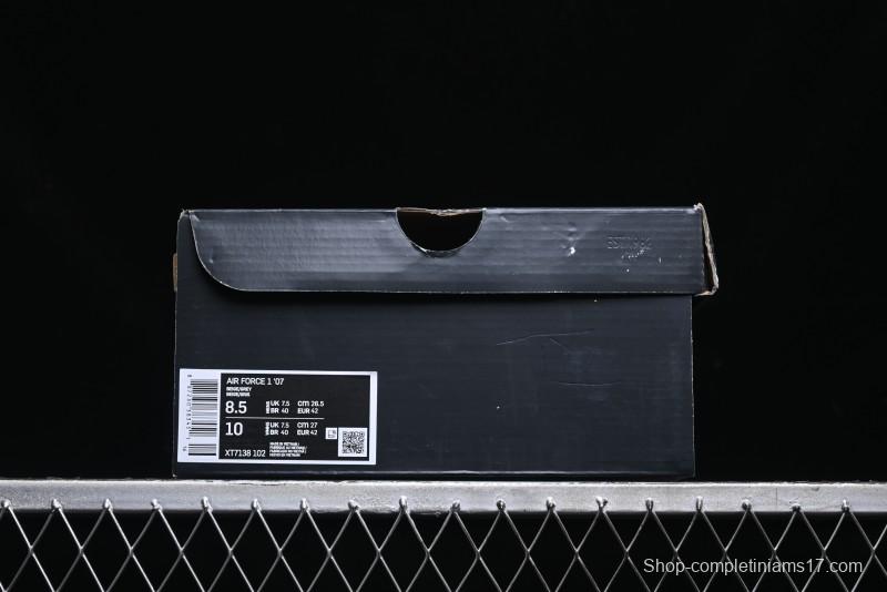 Nike Air Force 1 '07 Low Suede Casual Sneakers - XT7138-102