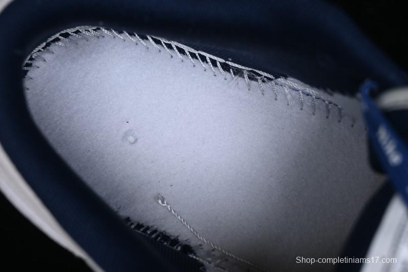 Nike Air Jordan 1 Low Stussy Collaboration - Premium Custom Retro Basketball Shoes with Blue-Grey Accents - DM9188-006