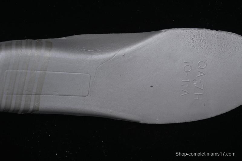 Nike Air Force 1 '07 Low Stussy Collaboration - Grey White with Blue Outsole Low-Top Casual Sneakers - SJ6698-006