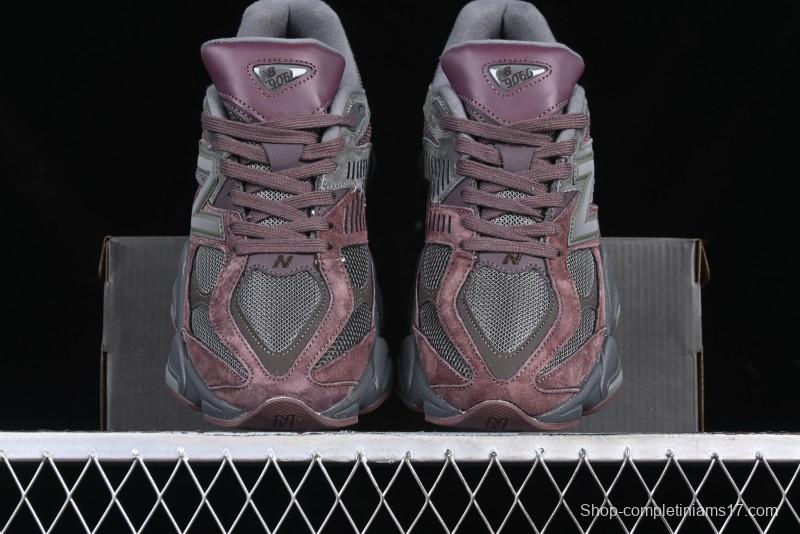 New Balance 9060 Retro Casual Running Sneakers with ABZORB Cushioning Technology - U9060BCG
