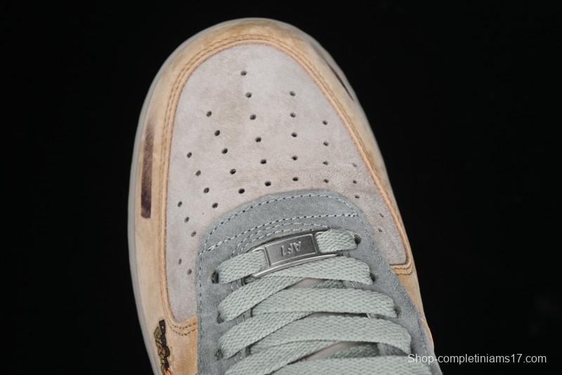Nike Air Force 1'07 Low "Kakarot" Dragon Ball Z Custom Casual Sneakers for Autumn Winter - CD1212-666