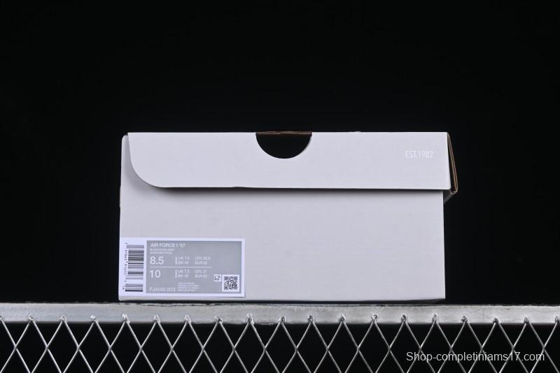 Nike Air Force 1 '07 Low Casual Sneakers with Full-Length Air Cushion - FJ4146-003