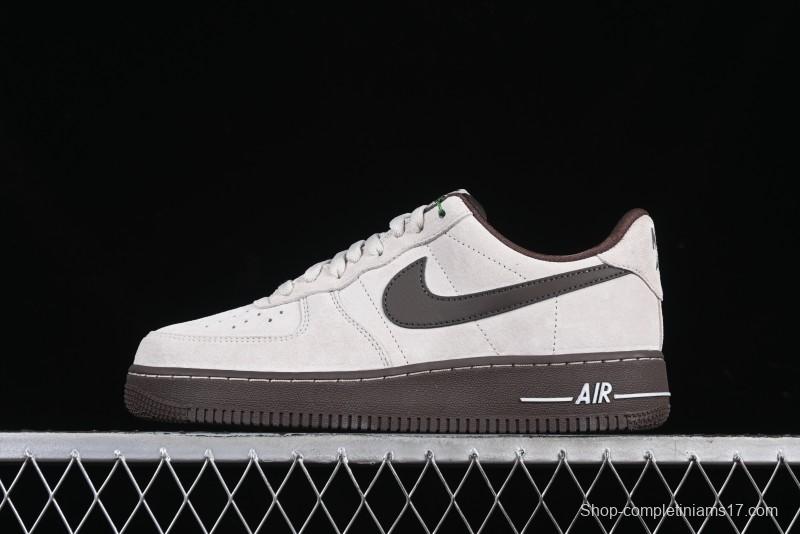 Nike Air Force 1 '07 Low Casual Sneakers with Full-Length Air Cushion - HQ3485-104
