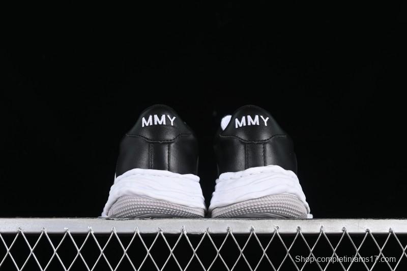 MMY Wayne Original Sole Leather Low Sneaker with Deconstructed Ice Cream Sole - W.E5