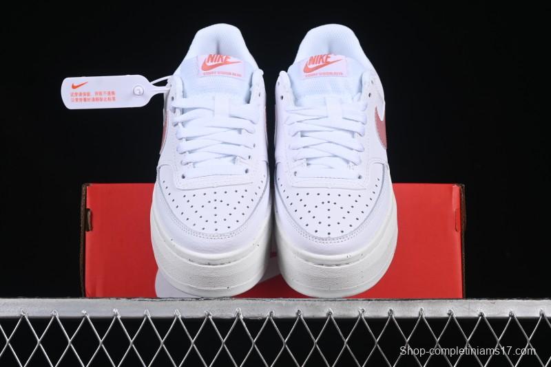 Nike Court Vision Alta Low-Top Casual Sneakers with Thick Sole - DZ5394-102