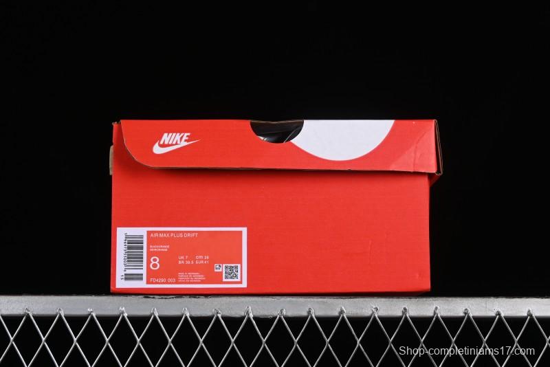 Nike Air Max Plus Drift Running Shoes with Air Cushion Technology - FD4290-003