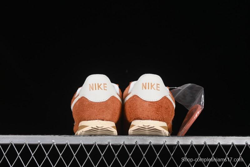 Nike Classic Cortez Leather Retro First Generation Leather Running Shoes - HF3142-200