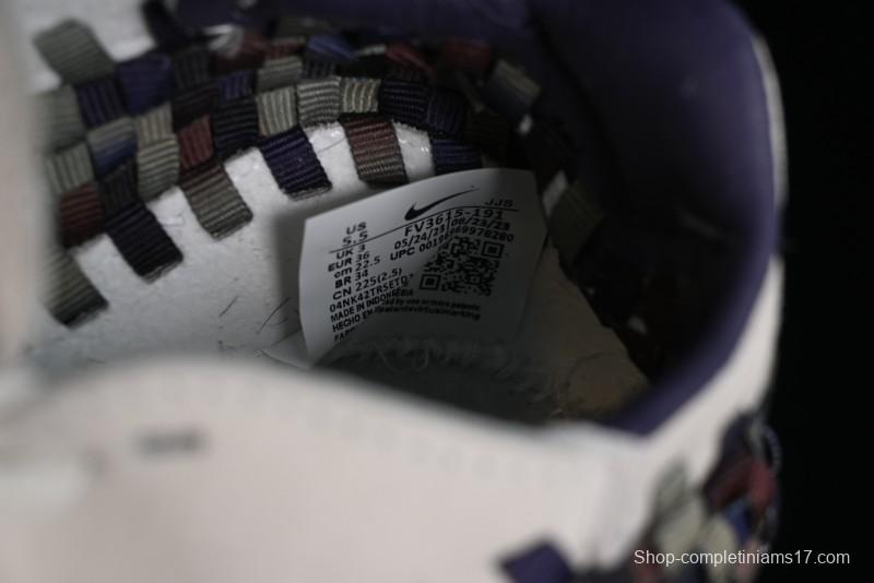 Nike Air Footscape Woven Asymmetrical Weave Slip-Resistant Low-Top Lifestyle Sneakers - FV3615-191