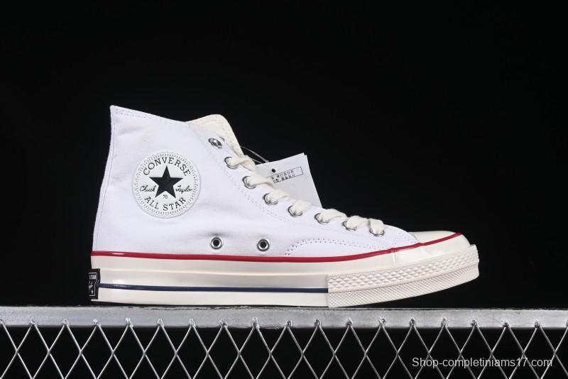 Converse Chuck 1970s High Top Casual Canvas Sneakers with Classic Graffiti Limited Edition Three-Star Logo - 162056C