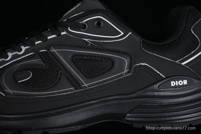 Dior B30 Sneakers with Reflective CD30 Logo - CD30