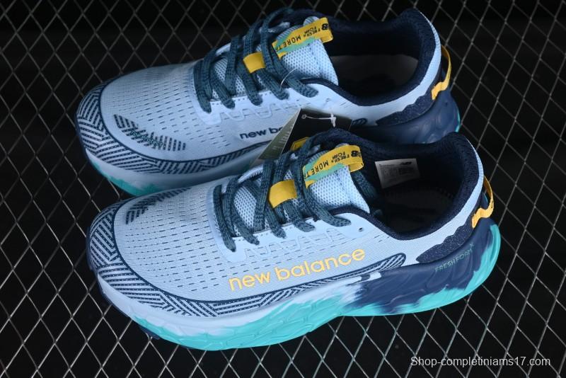 New Balance Fresh Foam X More V3TDS Low-Top Running Shoes with Durable Slip-Resistant Outsole - WTMORAB3