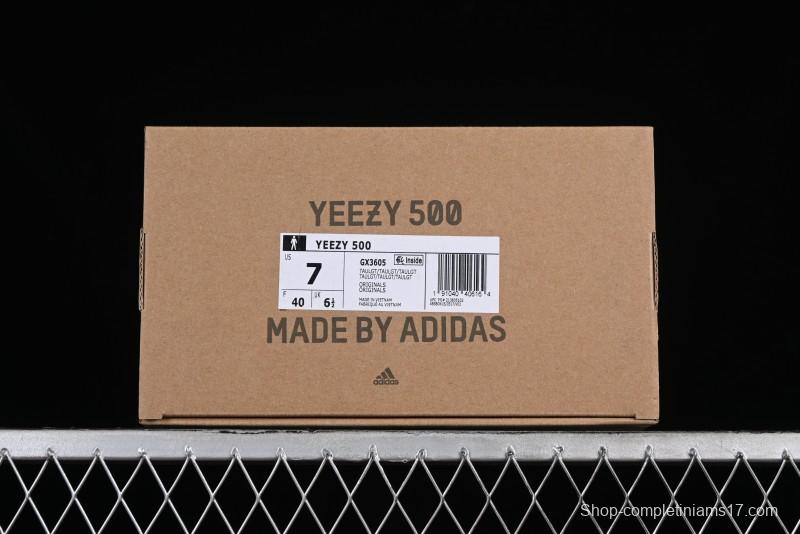 Adidas Yeezy 500 Taupe Light Casual Running Shoes - GX3605