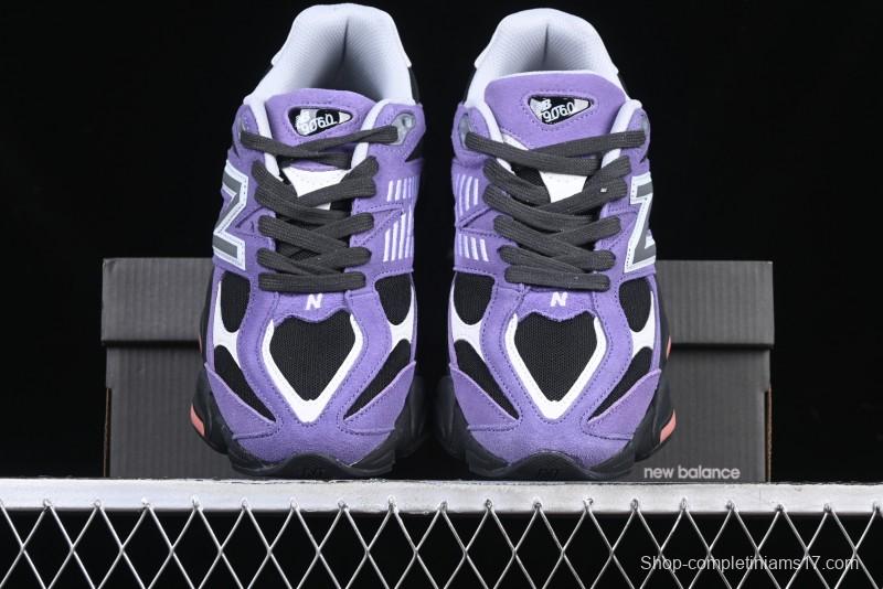 New Balance 9060 Retro Casual Running Shoes with ABZORB Cushioning - U9060VRB