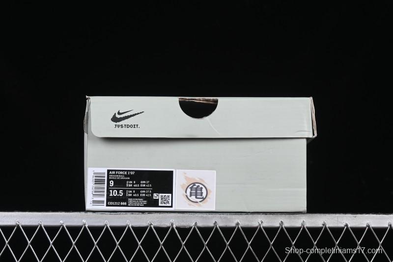 Nike Air Force 1'07 Low "Kakarot" Dragon Ball Z Custom Casual Sneakers for Autumn Winter - CD1212-666