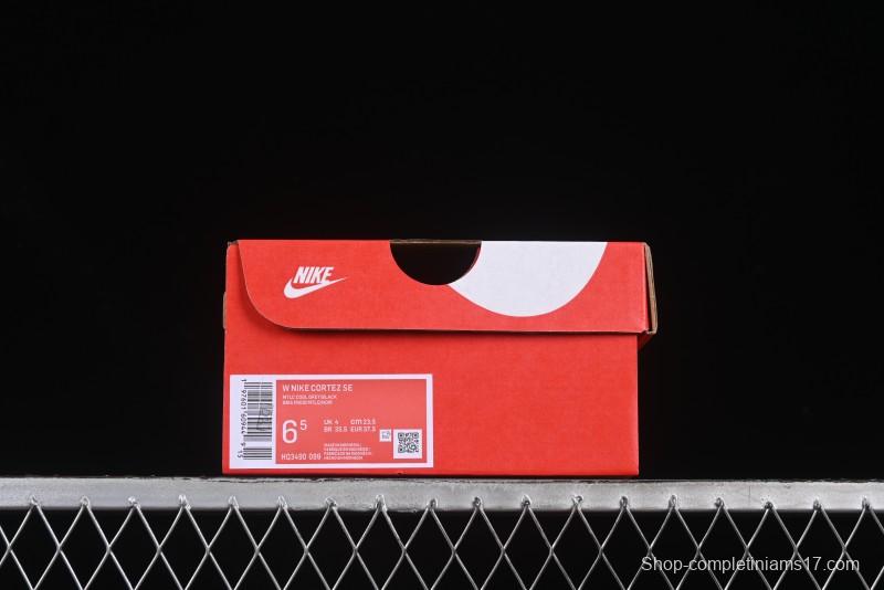 Nike Classic Cortez Leather Retro Running Shoes - HQ3490-099