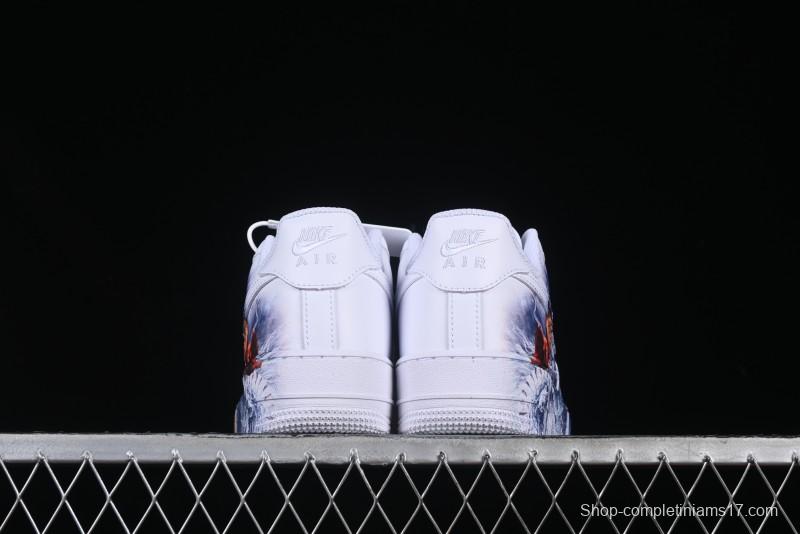Nike Air Force 1 '07 Low Casual Sneakers with All-sole Air Cushion - DD8959-100