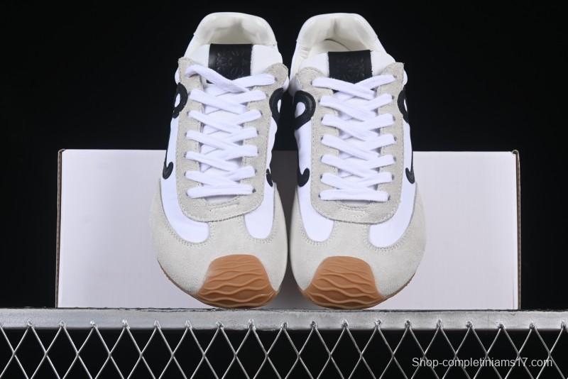 Loewe Ballet Runner 2.0 Sneakers Retro Style Low-Profile Casual Sports Shoes with Asymmetric Toe Design - Ballet Runner 2.0