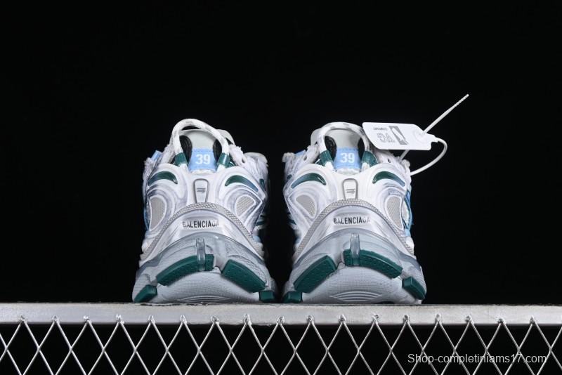 Balenciaga Runner Kith Four Color Retro Casual Shoes - W3RMU9034