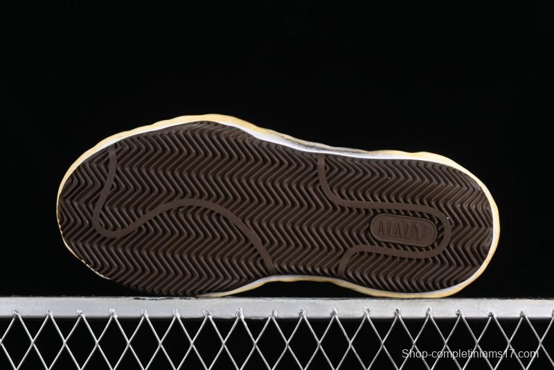 Wayne MMY Original Sole Leather Low Sneaker with Deconstructed Ice Cream Outsole - W.E5