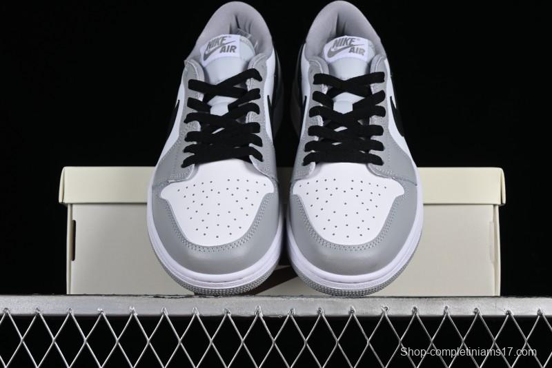 Nike Air Jordan 1 Low AJ1 Grey Black Low Top Casual Sneakers - CZ0790-110
