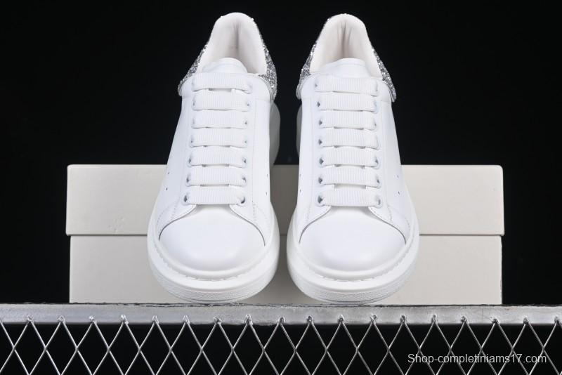 Alexander McQueen Oversized Sneakers with White Crystals - D.E5