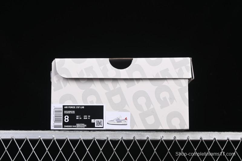 Nike Air Force 1 '07 Low The North Face x CDG Retro Casual Sneakers with Full-Length Air Cushion - DM6688-049