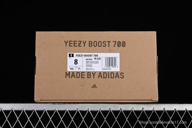 Adidas Yeezy Boost 700 Inertia Running Shoes with 3M Reflective Design - EG7597
