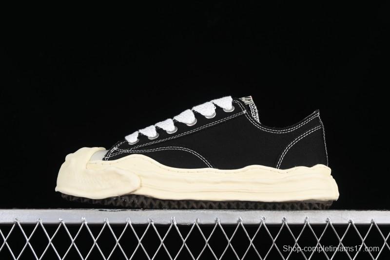 Wayne MMY Original Sole Leather Low Sneaker with Deconstructed Ice Cream Sole - W.E5