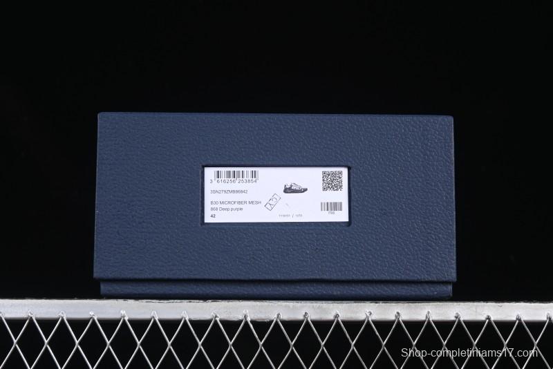 Dior B30 Sneakers with Reflective CD30 Logo and Lightweight Rubber Sole - CD30