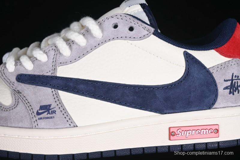 Nike Travis Scott x Fragment Design x Air Jordan 1 Low OG SP AJ1 Retro Sneakers - SJ2068-141