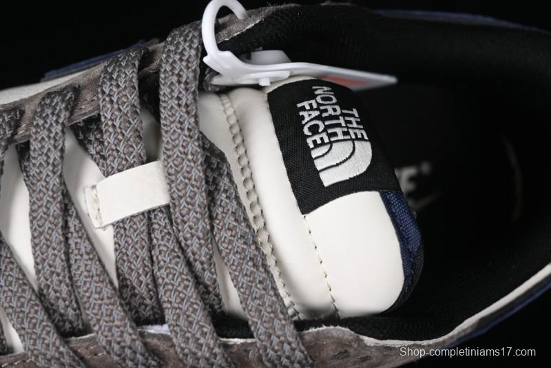 Nike SB Dunk Low The North Face Collaboration - Mysterious Grey Anniversary Edition Customized Low-Top Casual Skate Shoes - XS1086-006