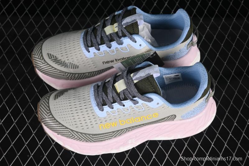 New Balance Fresh Foam X More V3TDS Low-Top Running Shoes with Durable Slip-Resistant Outsole - WTMORUG3