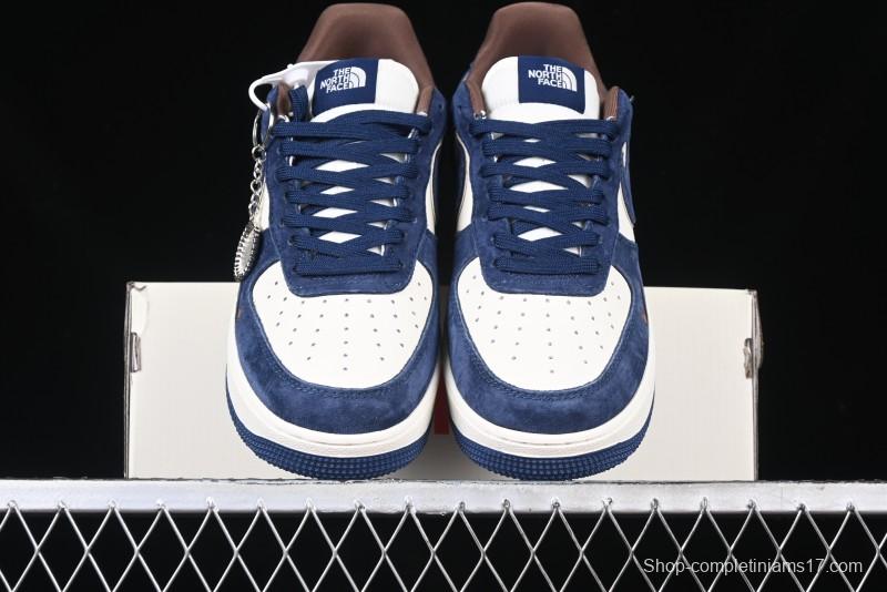 Nike Air Force 1'07 Low The North Face Collaboration - Steel Blue Low-Top Casual Sneakers - KK1988-032