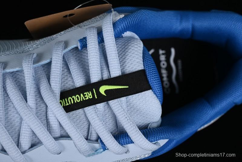 Nike Revolution 7 Wide Low-Top Running Shoes with Breathable Mesh and Durable Cushioning - FB2207-402