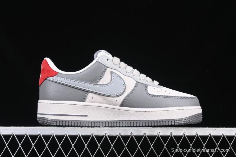 Nike Air Force 1 '07 Low The North Face x CDG Light Grey Casual Sneakers - DM6688-050