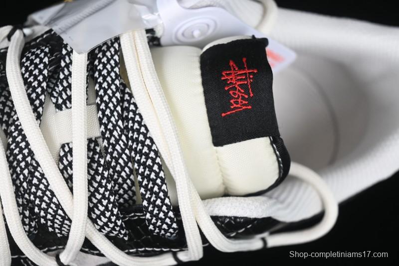 Nike Air Force 1 '07 Low Stussy Year of the Snake Limited Edition Black Snake Print Drawstring Casual Sneakers - DM6688-013