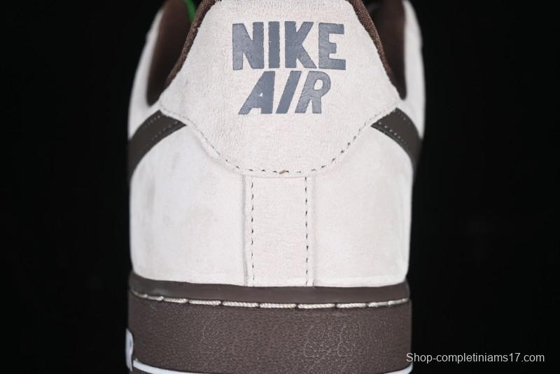 Nike Air Force 1 '07 Low Casual Sneakers with Full-Length Air Cushion - HQ3485-104