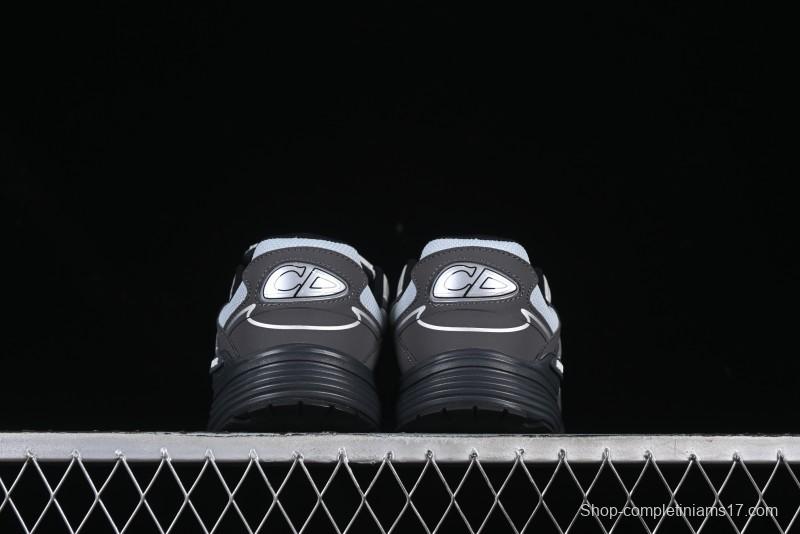 Dior B30 Sneakers with Reflective CD30 Logo and Lightweight Rubber Sole - CD30