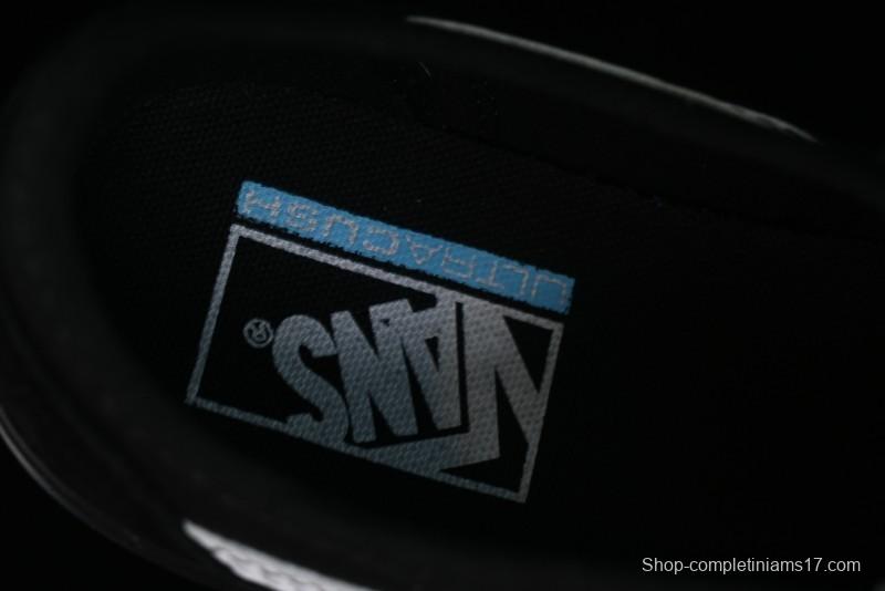 Vans Style 36 SF All Black Skate Shoes with Killer Whale Half-Toe Cap Design - VN0A3MVLB8C