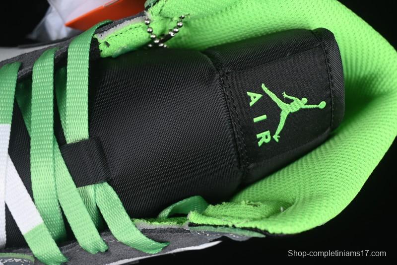 Nike Air Jordan 1 Mid Basketball Shoes in White Grey Brown Casa 93 Colorway - HQ3829-001