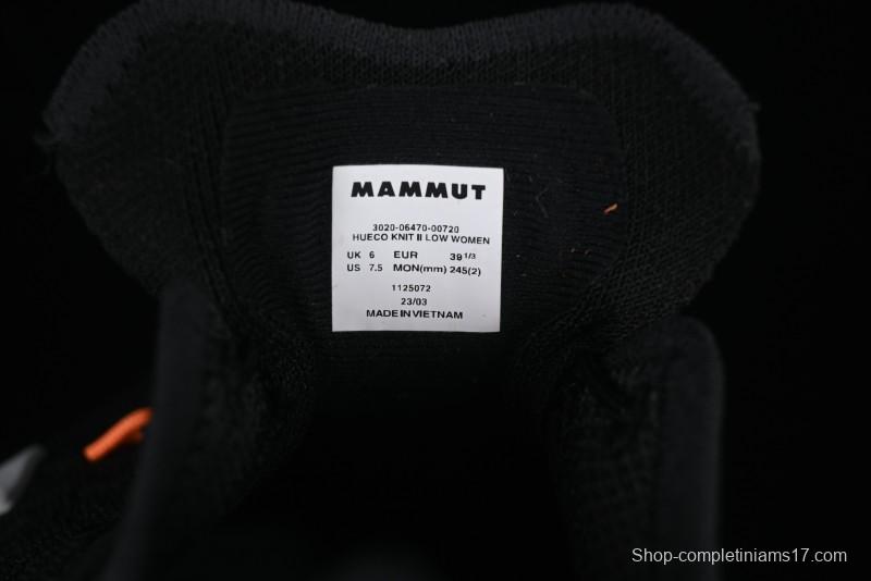 Mammut Hueco Knit II Low Hiking Shoes - Shock Absorption Slip-Resistant Durable for Trekking Mountaineering - 43102