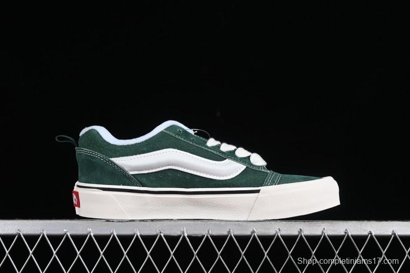 Vans Classics Knu Skool Green Platform Sneakers - VN0AUAK374